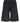 44 Label Group Black Cotton Bermuda Shorts