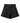 Sportmax Black Lamb Leather Bermuda Shorts
