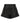 Sportmax Black Lamb Leather Bermuda Shorts