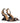 Off-White Black Leather Stiletto Heel Sandals