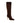 Santoni Brown Calf Leather Bos Taurus High Heel Boots