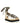 Stella McCartney Beige Cotton Wedge Sandals