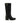 Chloé Black Calf Leather Bos Taurus Flat Boots