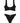 Hunza G Black Nylon Bikini