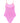 Hunza G Multicolor Nylon One-Piece Swimsuit