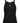 Fendi Black Cotton Sleeveles T-Shirt
