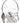 Diesel Silver Cowhide Shoulder Bag