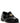 Versace Black Velvet Leather Slip-On Loafers