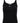 Off-White Black Cotton Sleeveles T-Shirt