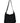 Saint Laurent Black Raffia Tote Bag
