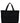 Saint Laurent Black Viscose Tote Bag