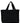 Saint Laurent Black Viscose Tote Bag