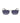 Lacoste Gray Metal Sunglasses
