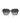 Michael Kors Black Acetate Sunglasses