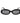 Nina Ricci Black Acetate Sunglasses