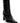 Khaite Black Calfskin Ankle Boots