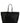 Tod's Black Calfskin Tote Bag