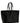 Tod's Black Calfskin Tote Bag