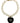 Valentino Garavani Black Brass Bracelet