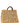 Paco Rabanne Beige Raffia Handbag