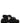 Alexander McQueen Black Calf Leather Bos Taurus Flat Sandals