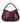 Roberto Cavalli Purple Leather Handbag