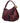 Roberto Cavalli Purple Leather Handbag