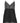 Khaite Black Silk Tank Tops