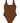 MC2 Saint Barth Brown Polyester One-Piece Swimsuit