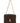 Versace Brown Lamb Leather Shoulder Bag