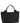 Tod's Black Calfskin Tote Bag