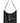 Saint Laurent Black Raffia Shoulder Bag
