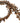 Dries Van Noten Brown Viscose Necklace