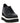 Stella McCartney Black Polyethylene Wedge Sandals