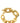 Paco Rabanne Gold Brass Bracelet