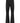 PURPLE Black Cotton Flared Jeans