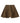 Ganni Brown Recycled Polyester Long Skirt