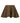 Ganni Brown Recycled Polyester Long Skirt