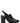 MM6 Maison Margiela Black Lamb Leather Mid Heel Pumps