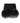 The Attico Black Polyester Long Skirt