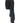 The Attico Black Cotton Long Skirt