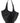 The Attico Black Calfskin Shoulder Bag