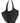 The Attico Black Calfskin Shoulder Bag