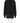 The Attico Black Cotton Short Dress