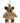 Burberry Multicolor Cashmere Keychain