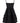Ganni Black Cotton Short Dress