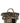 Ganni Brown Polyamide Handbag