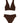 Hunza G Brown Polyamide Bikini