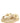Zimmermann Gold Leather Flat Sandals