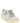 Golden Goose Silver Cowhide Low Top Sneakers